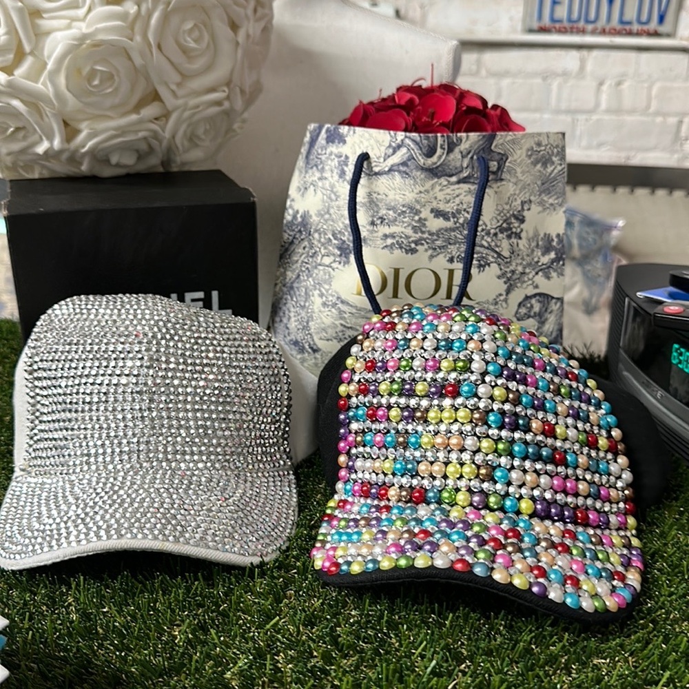 Bling bling baseball caps